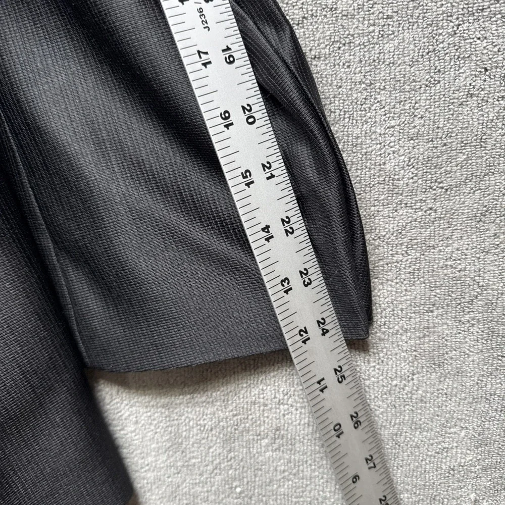 70s Vtg Maximos Suit Mens‎ 46/36 Black Brown Western Point Yoke Rockabilly Prom